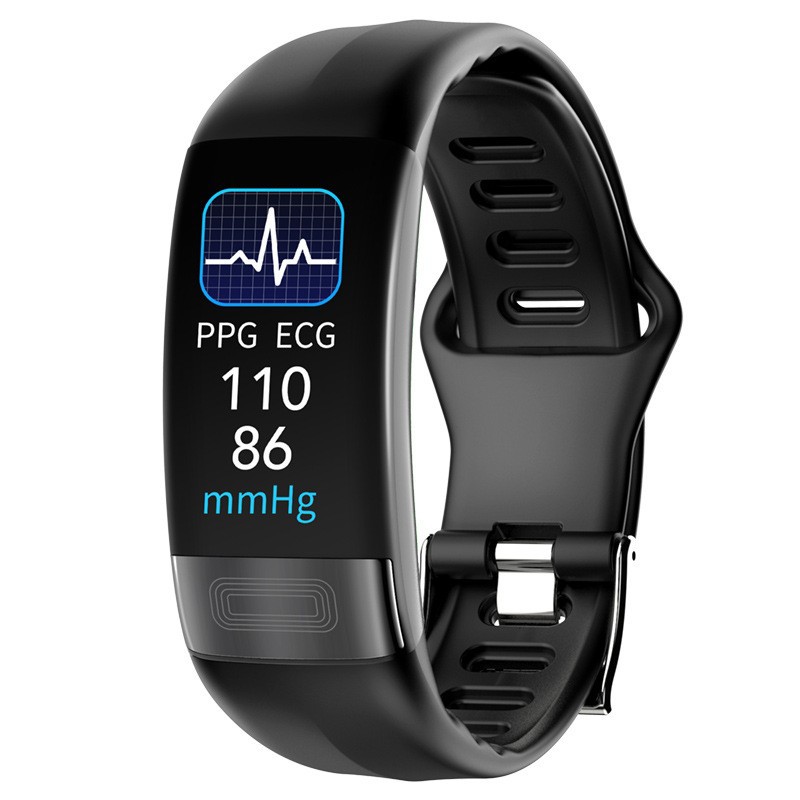 스포츠 팔찌 건강 시계 ECG 심박수 혈중 산소 체온  - Fall Detection Watch 리뷰 및 가격